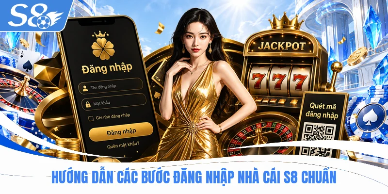 Hướng dẫn các bước đăng nhập nhà cái S8 chuẩn