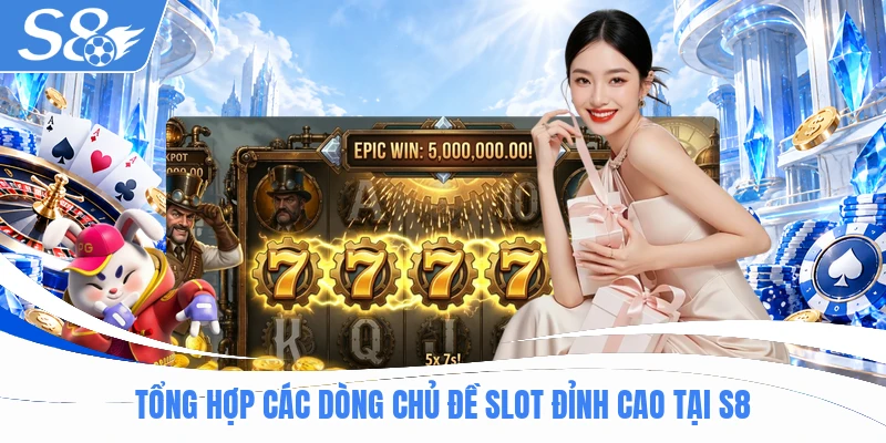 Tổng hợp các dòng chủ đề slot đỉnh cao tại S8